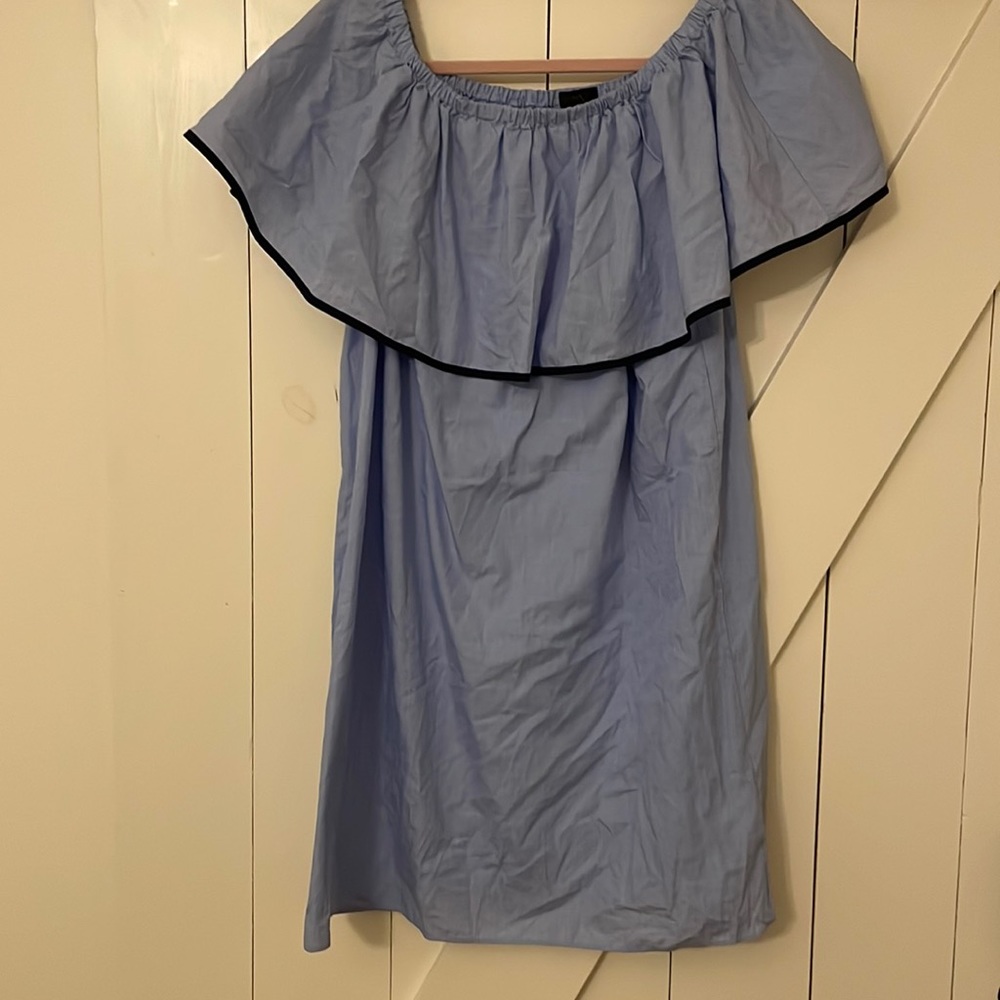 JCrew off the shoulder dress size M. NWOT